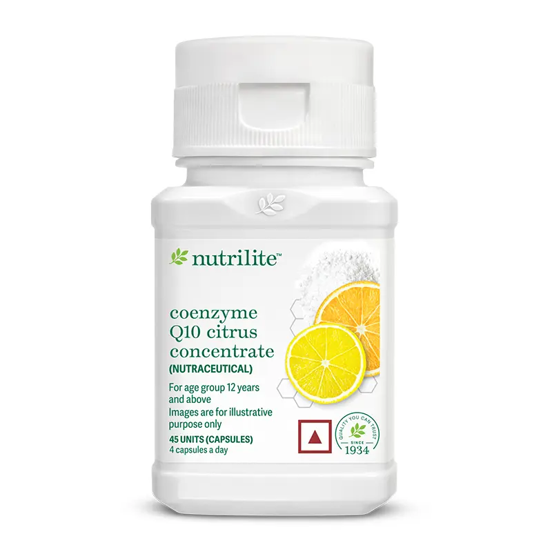 Amway Nutrilite Coenzyme Q10 Citrus Concentrate - 45 Units