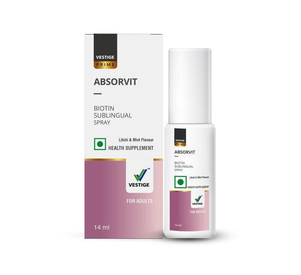 Vestige Prime Absorvit Biotin Sublingual Spray (14 ML)