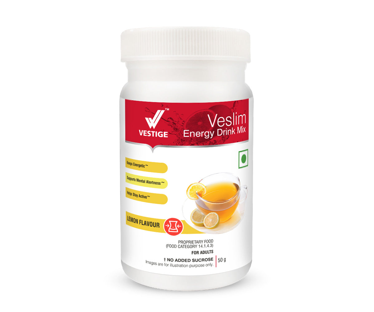 Vestige Veslim Energy Drink Mix (Lemon) 50g